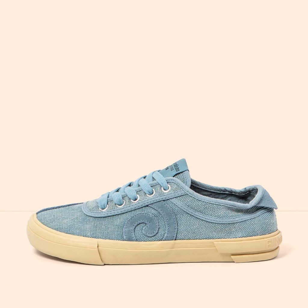 El Naturalista Schuhe Herren/Damen N5953 WASHED Baumwolle BLUE/TEKO Farbe Blau