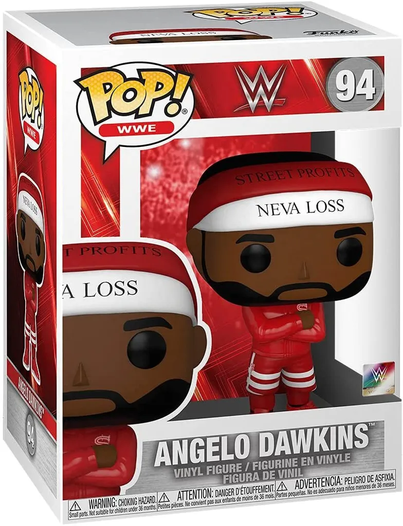 Jouet de collection WWE Angelo Dawkins Funko POP ! Street Profits