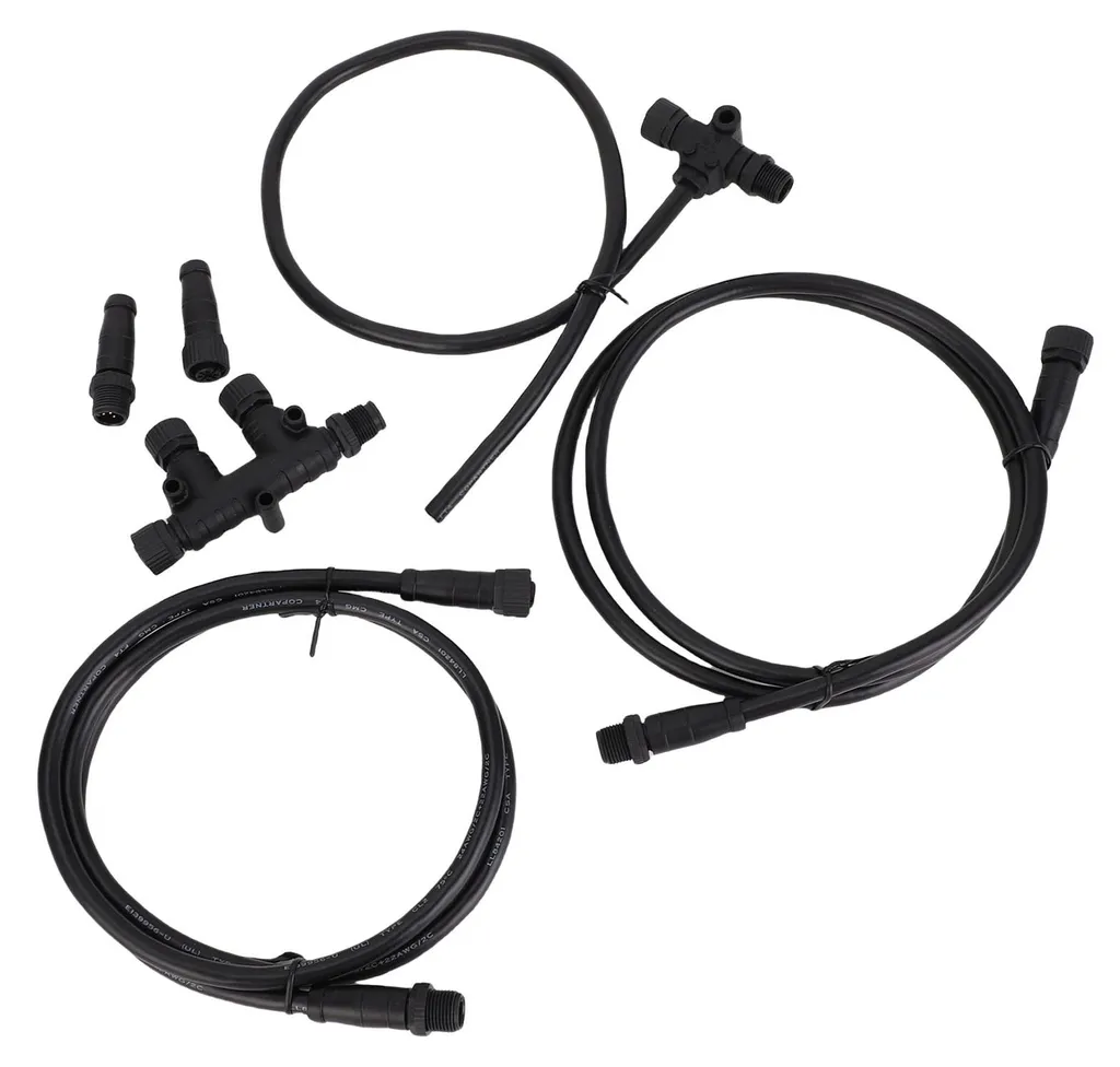 Kit de démarrage NMEA 2000 avec câbles marine et connecteurs M12 5 broches - 7