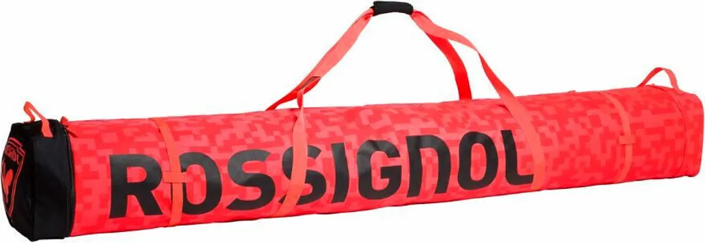 Housse de ski Rossignol Hero extensible 2/3 paires Rouge de course