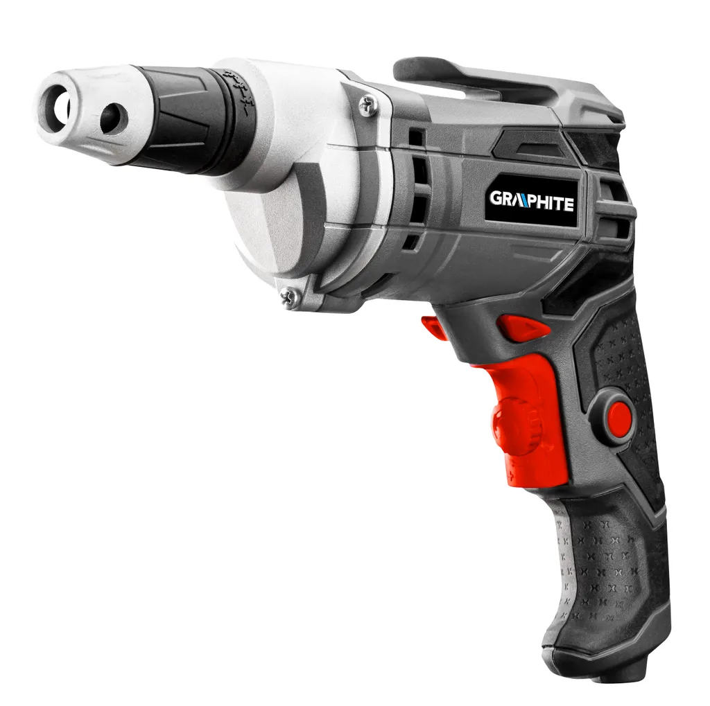 Visseuse à placo filaire 520W GRAPHITE haute vitesse 4200 tr/min et 4m