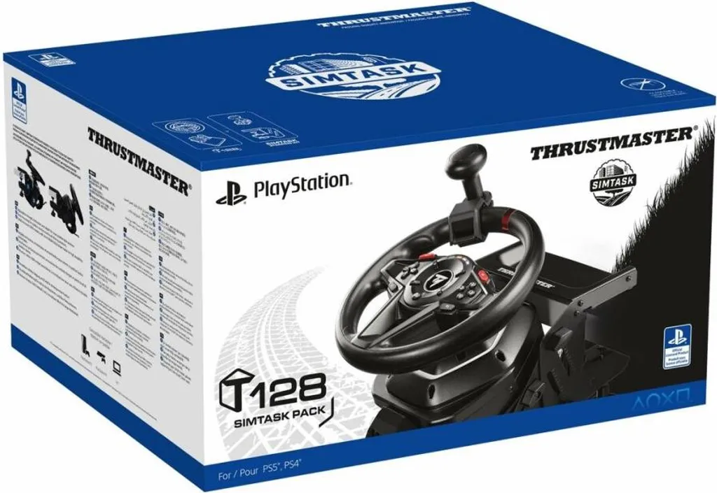 Thrustmaster T128 Volant Stable avec Docking System et SimTask Pack - 9