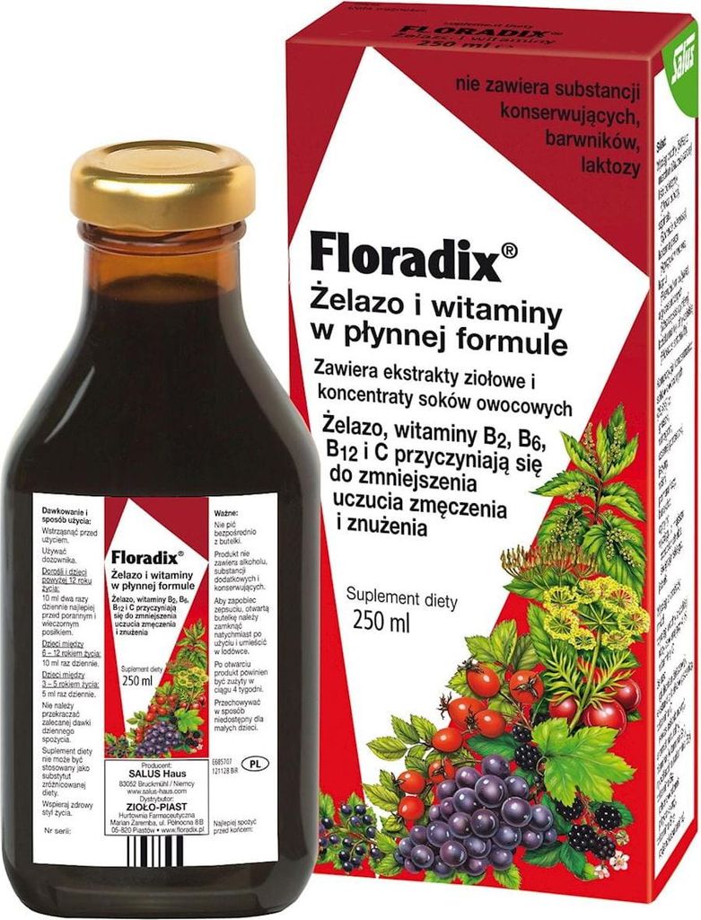 Salus Floradix Eisenelixier (250 ml)