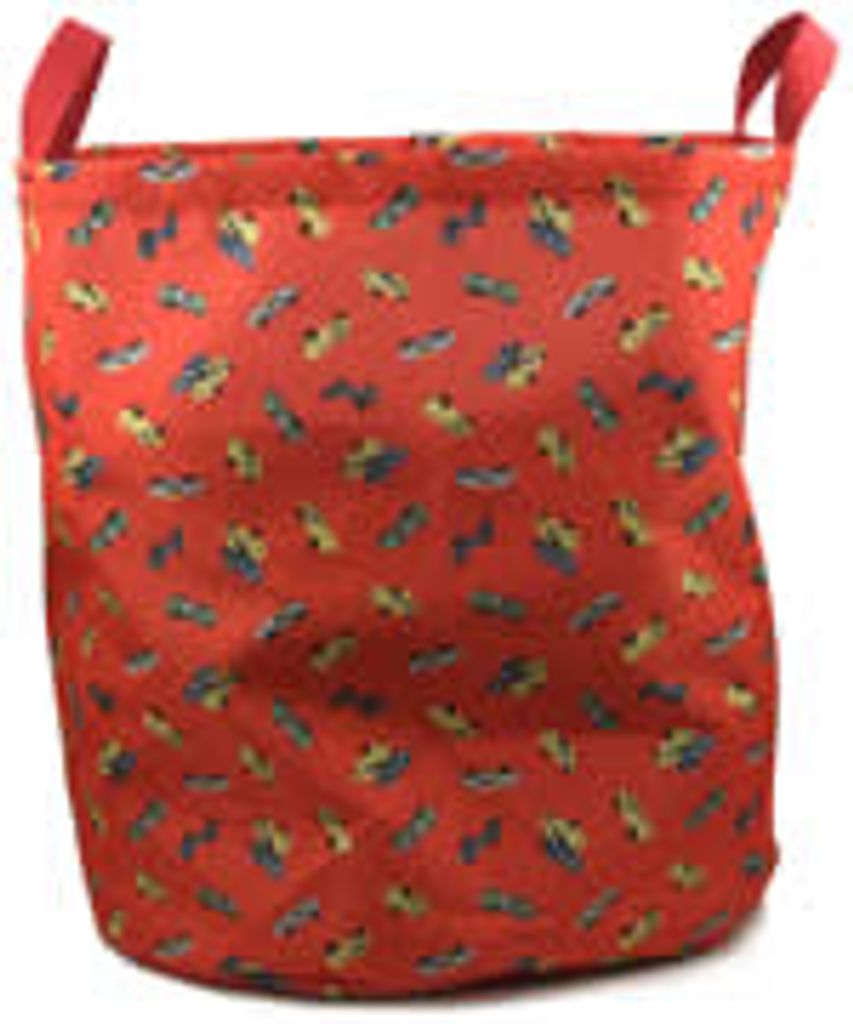 Spielzeugtasche Aufbewahrungstasche Toy Bin Rennwagen Rennauto Auto 50x45 cm