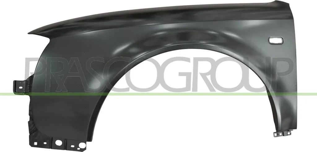 Aile avant gauche Audi A6 4B en acier traité - Prasco OE 4B0821105B