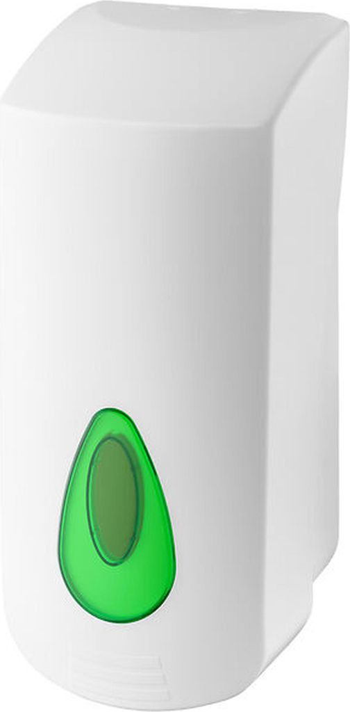 PlastiQline Seifenspender - 2000 ml - weiß - Kunststoff - Wandspender
