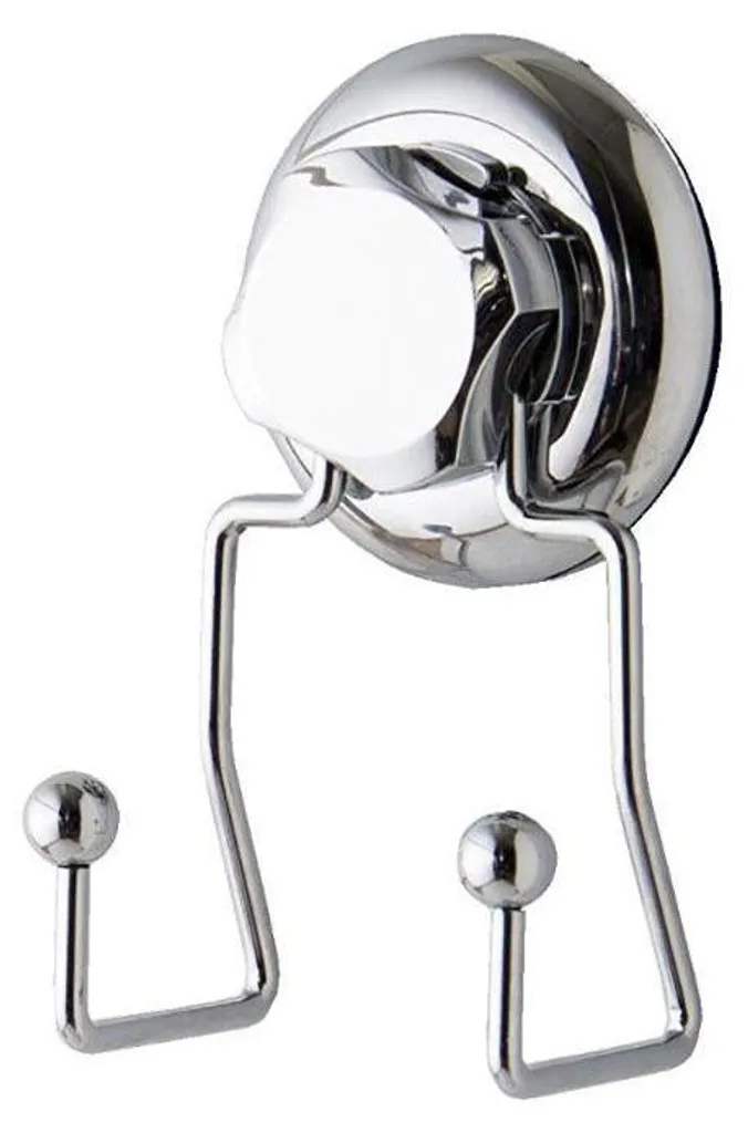 Compactor Bestlock Crochet Double Chromé RAN4706 - Fixation sans Percer - 5
