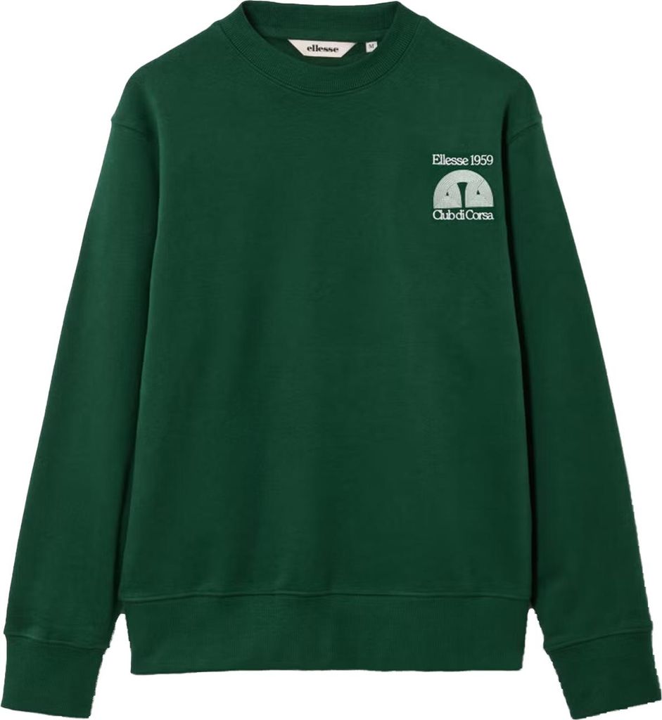 Ellesse - "Club Di Corsa" Sweatshirt für Herren HB166 (M) (Dunkelgrün)