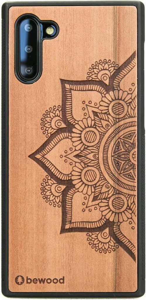 Holzhülle Bewood für Galaxy NOTE 10, Mandala Apfelbaum