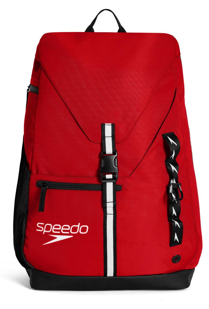 Speedo Team Rucksack 35L, Unisex, Rot, One Size