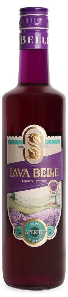 Lava Belle Apéritif Lavendellikör 18 % Vol. 0,7 l Produktbild 