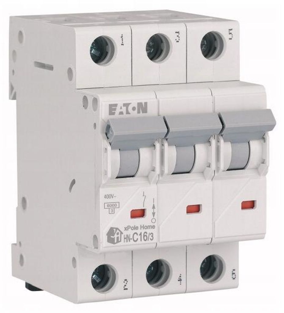 Leitungsschutzschalter 3P C 16A 6kA AC xPole Home HN-C16/3 Produktbild 