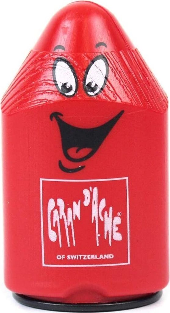 Puntensijper Caran d'Ache dubbel rood