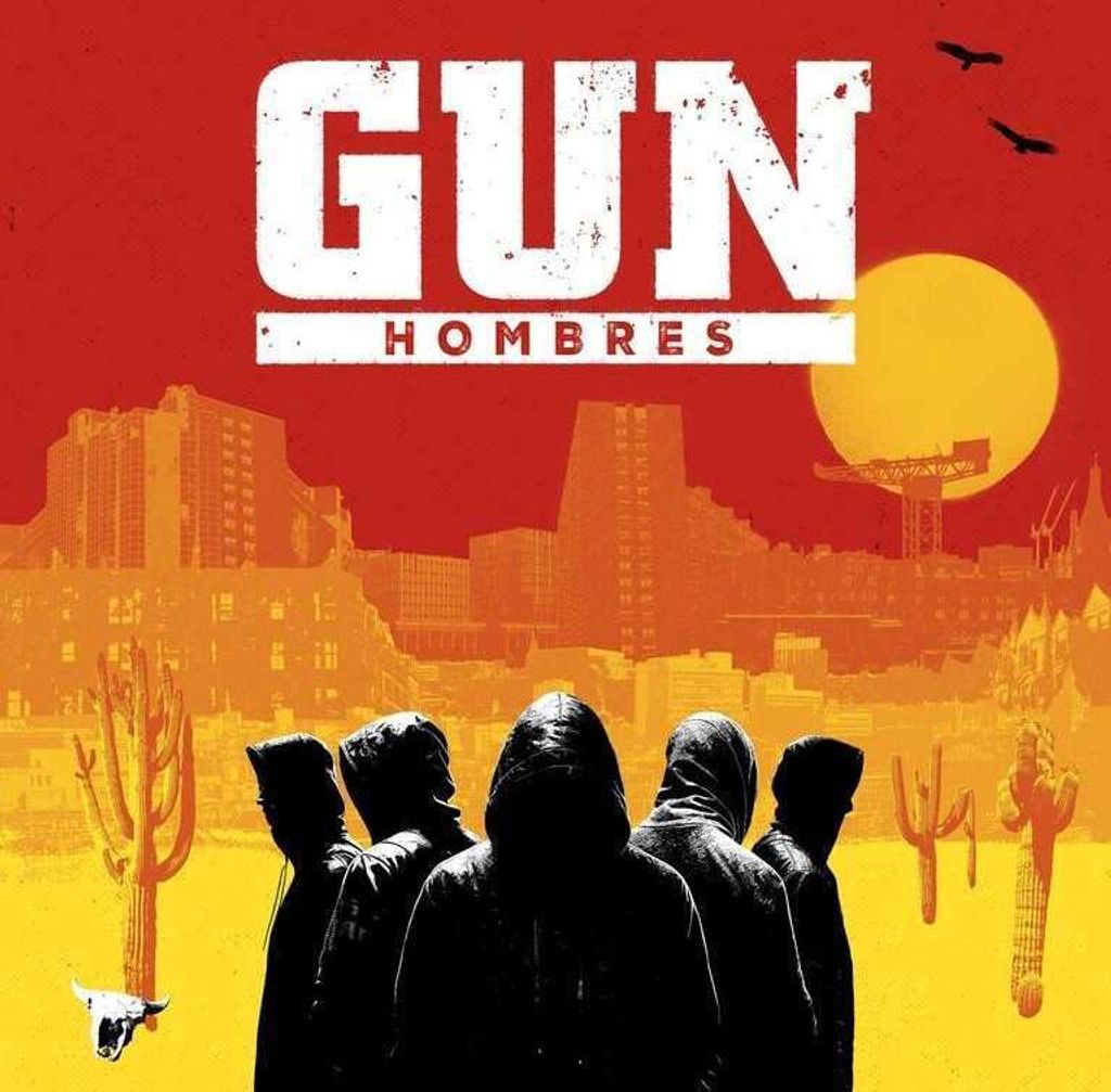 Gun (Scotland): Gun (Scotland): Hombres (Limited Indie Retail Edition) (Orange Vinyl) - - (LP / H)