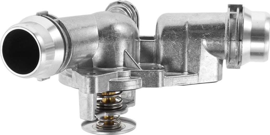 Auto Thermostat Motor Kühlmittel Thermostatgehäuse Montage für BMW 325i 2.5L L6 2001-2005 für BMW X5 3.0L L6 2001-2006 Aluminiumlegierung Nr.11...