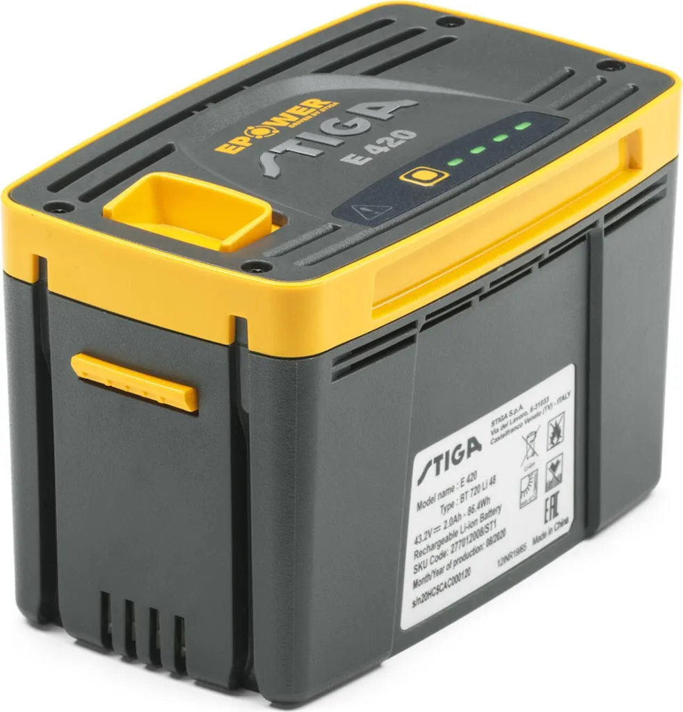 Batteria STIGA E-Power E 420 - 48 Volt 2 Ah (serie 500)