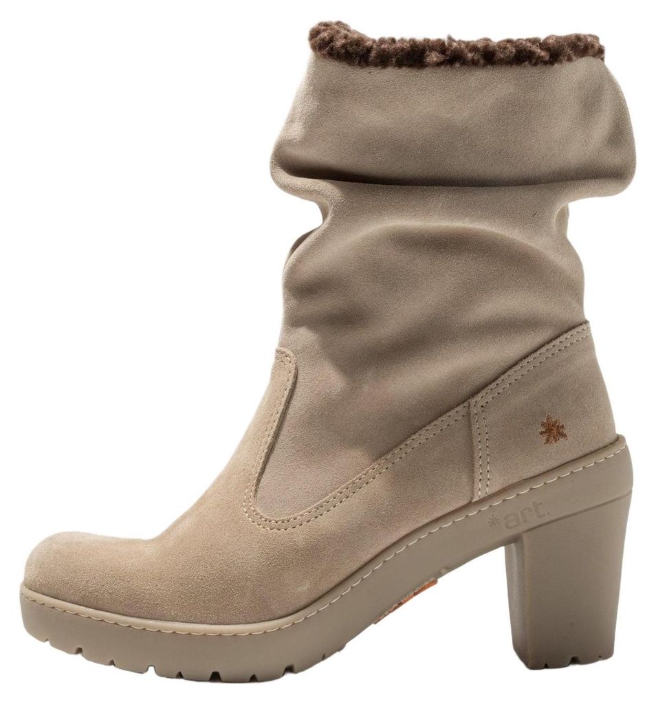 Art Stiefeletten mit Absatz Damen 1757 LUX SUEDE PIEDRA/ TRAVEL Farbe Grau