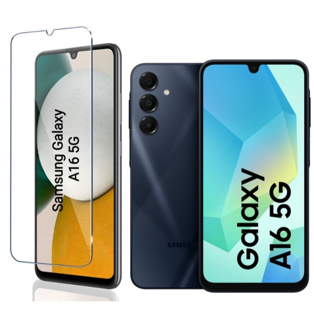 A display of a smartphone and a screen protector.