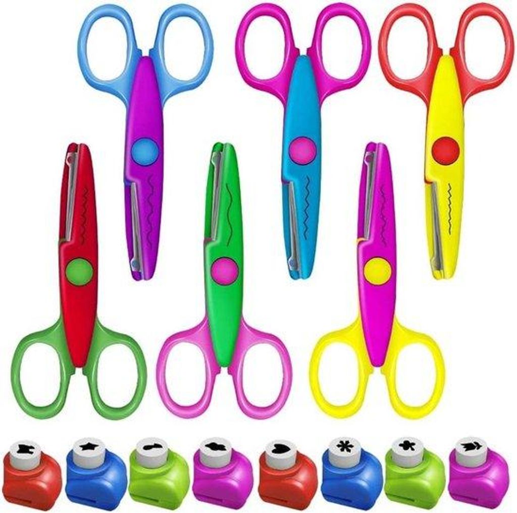 Kinderknipset mit 6 Stücken und Papierklingen