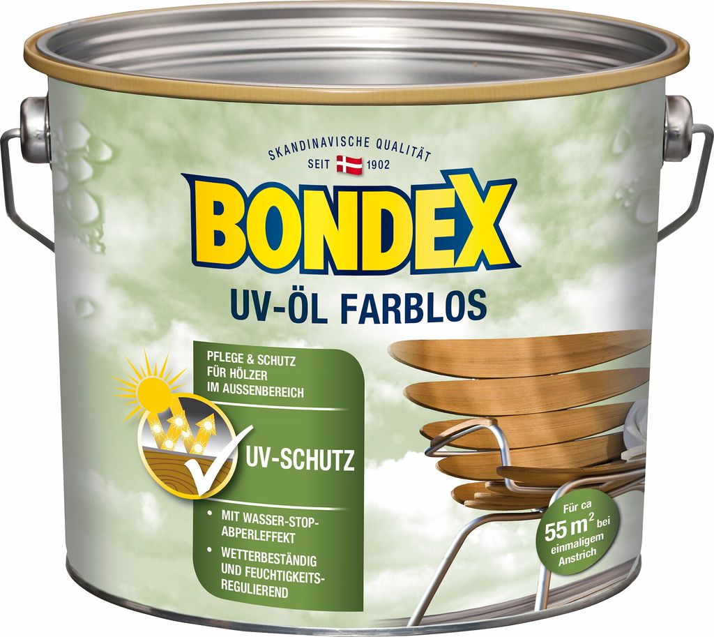 Bondex Holz Öl UV 2,5 L grau Produktbild 10