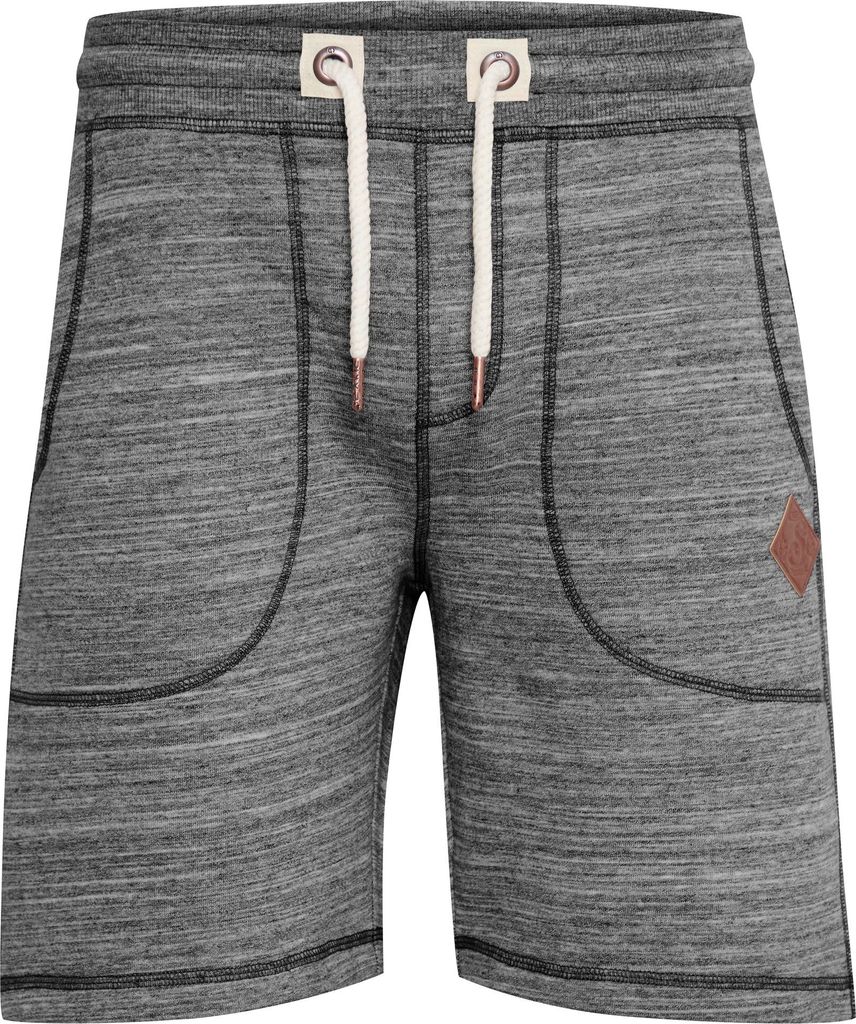 SOLID SDAris Herren Sweatshorts Kurze Hose Jogginghose mit Melierung Kordel Eingrifftaschen Baumwollmischung Regular fit
