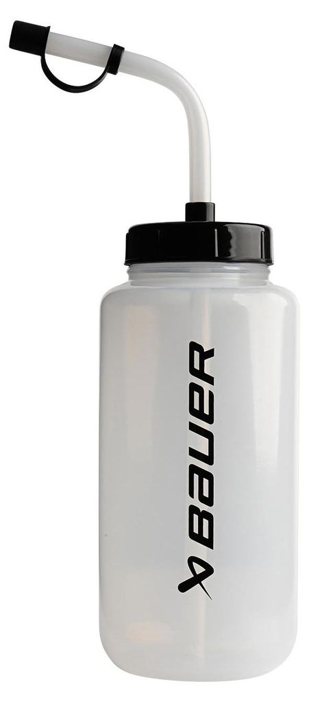 BAUER TRINKFLASCHE MIT HALM, Größe:STANDARD