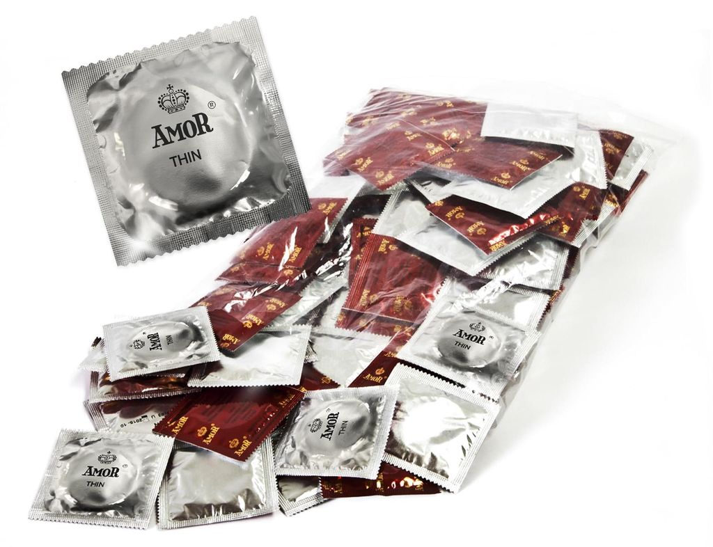AMOR Preservativi Premium Thin sottili con spessore di 0055 Immagine del prodotto 