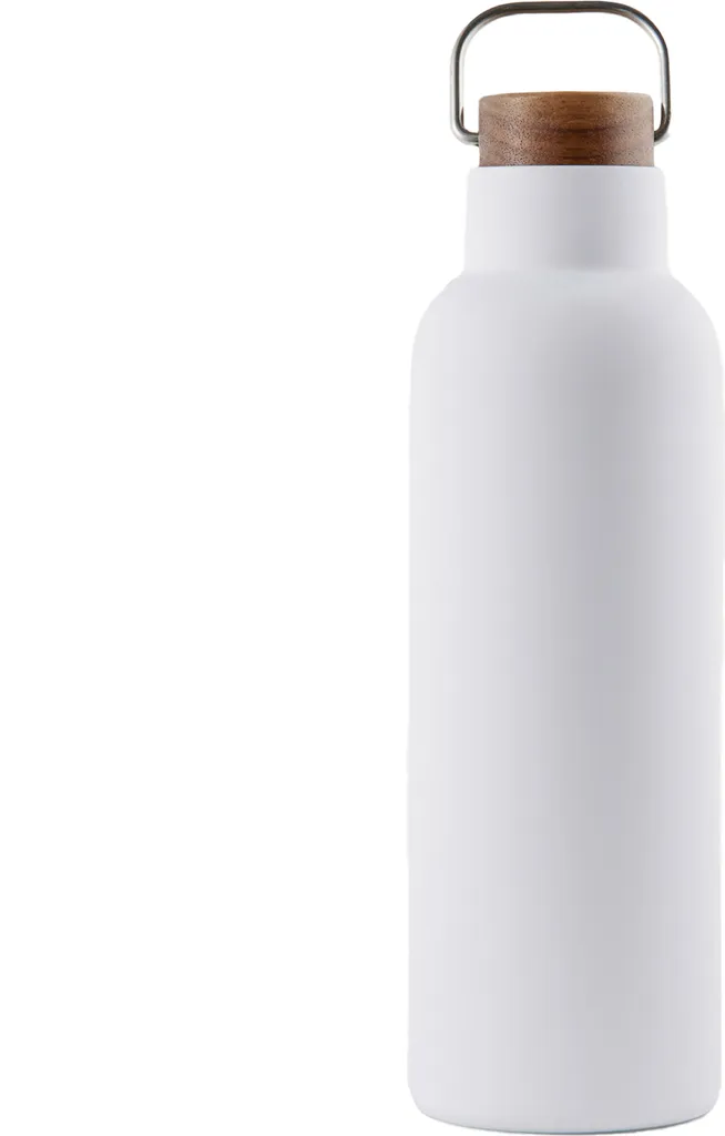 Vinga - Borraccia isolata "Ciro", materiale riciclato, 800ml XD230 (taglia unica) (bianco)