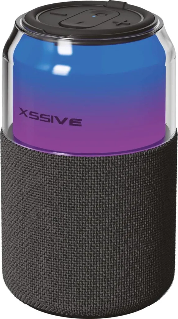 Enceinte portable sans fil Bluetooth Xssive noire - Autonomie longue