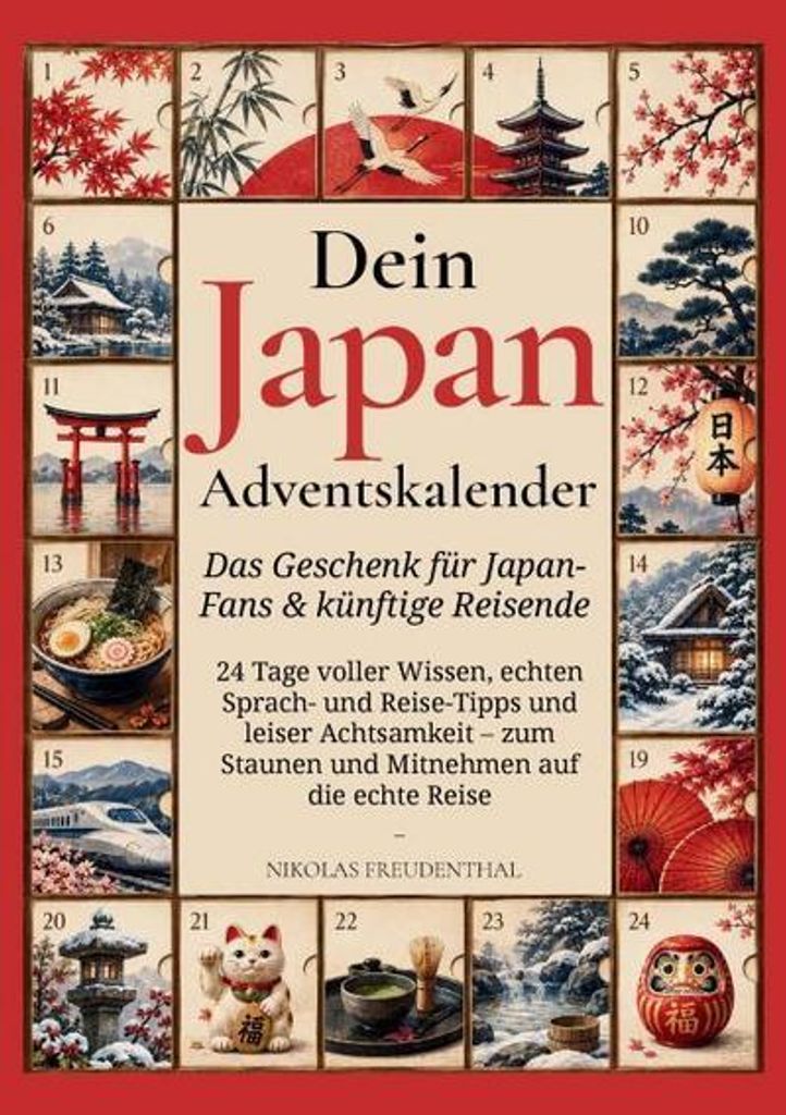 Dein Japan-Adventskalender - Das Geschenk für Japan-Fans Produktbild 
