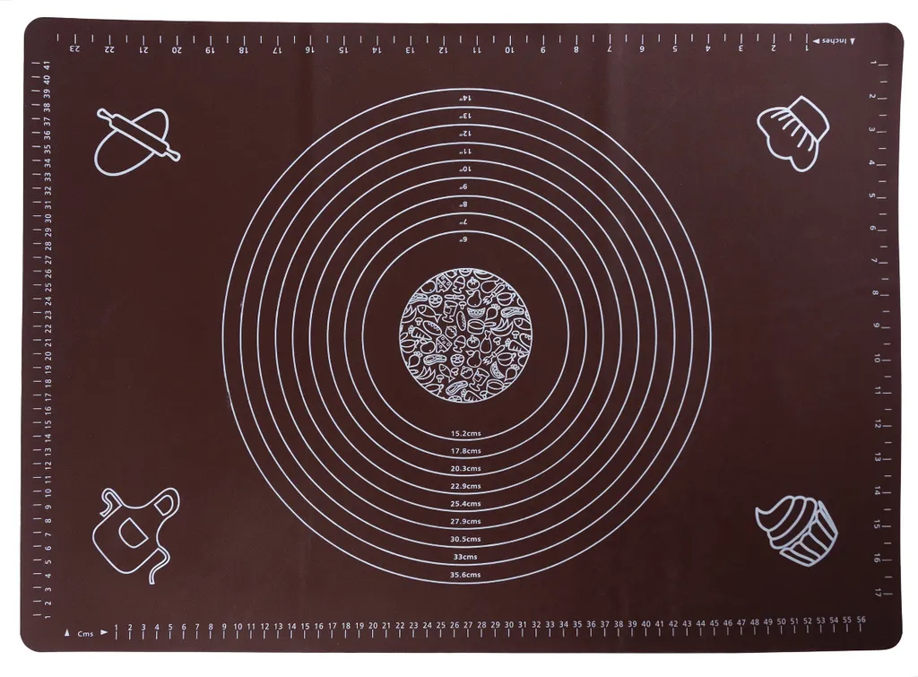 Tapis de cuisine en silicone avec mesures : fini les pâtes qui collent