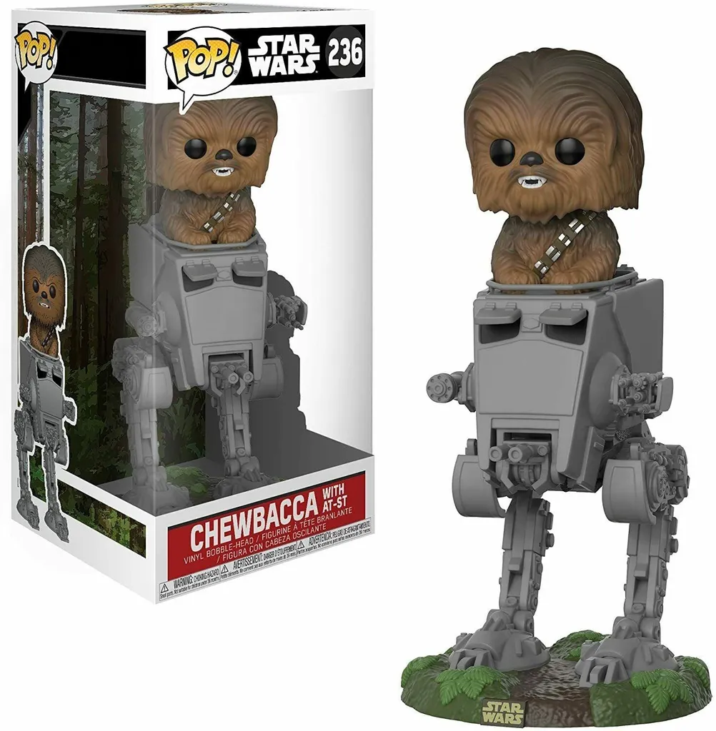 Star Wars Chewbacca en AT-ST Figurine Deluxe Vinyle Détails Authentiques - 6