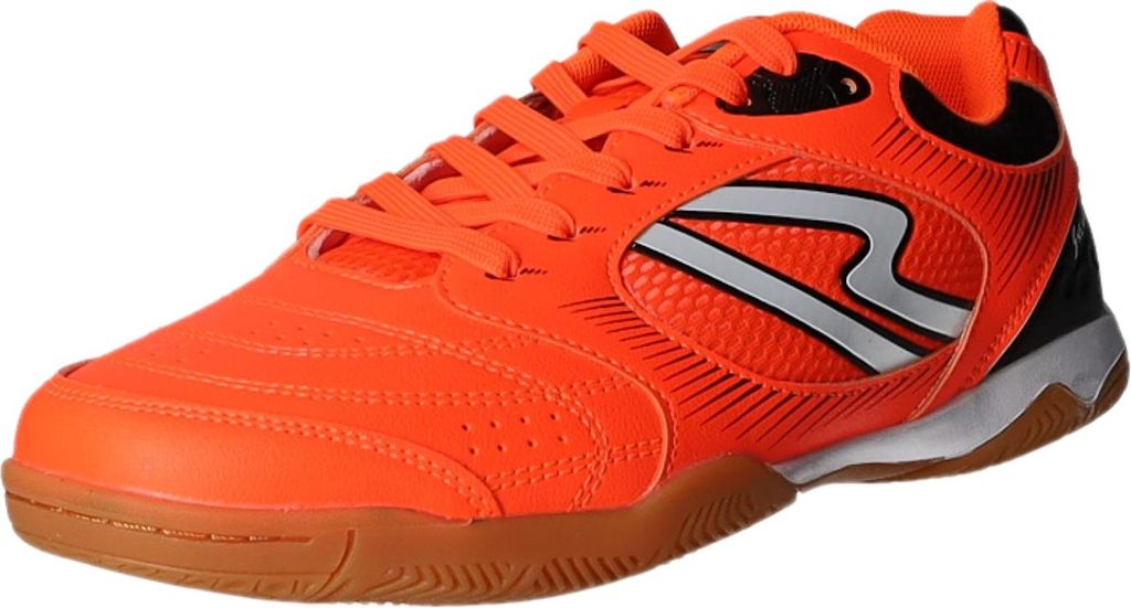 Sneakers Herren-Sportschuh-Indoorschuh-Hallenschuh Orange-Weiß-Schwarz, Farbe:rot, EU Größe:44