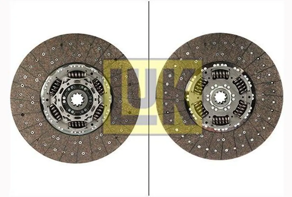 Disque d'embrayage LuK 343 0196 10 - Diamètre 430 mm avec 10 dents