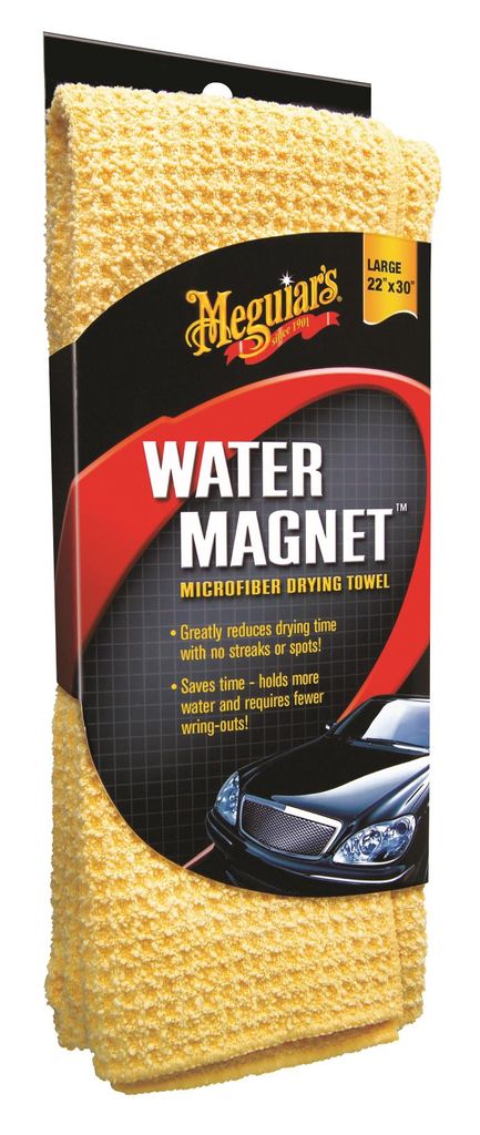 Meguiars Autowäsche Handtuch Tuch Water Magnet Drying Towel Poliertuch X2000EU