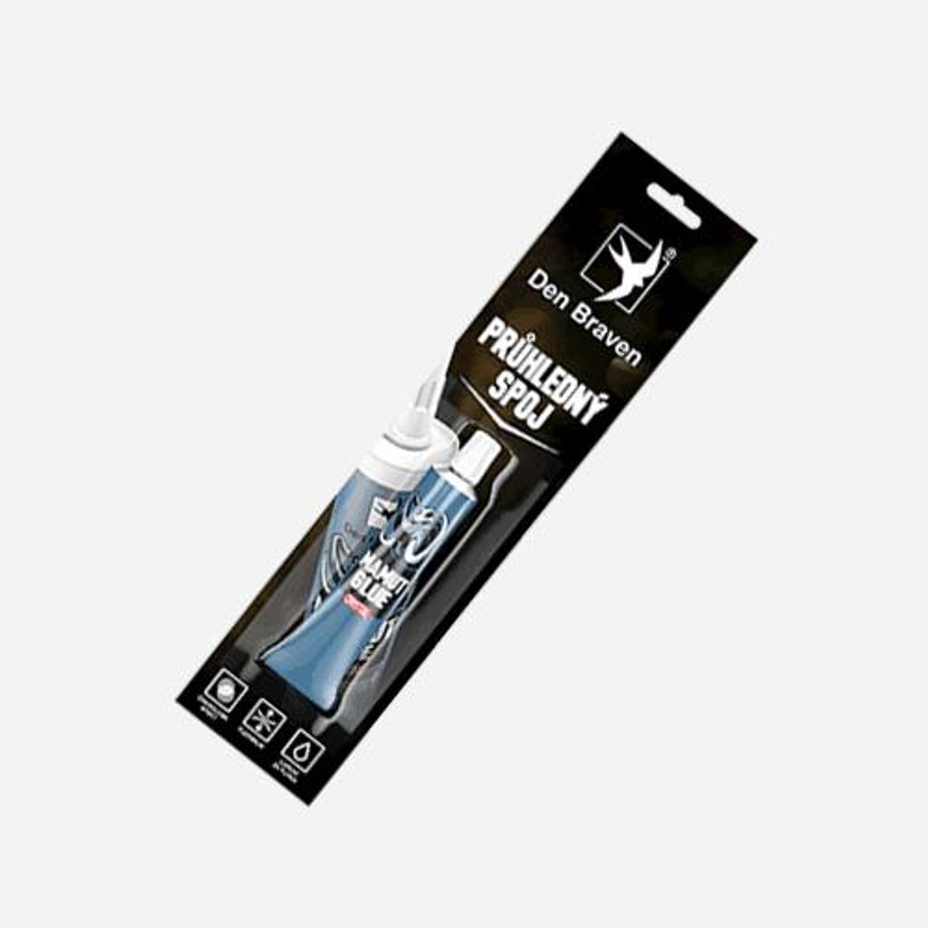 Den Braven - MAMUT GLUE Crystal, tuba v blistru 25 ml, Obrázek produktu 