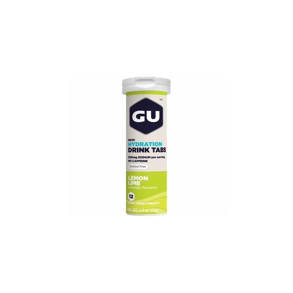 Tablety GU Hydratation 54 g - citron, limette Image du produit 