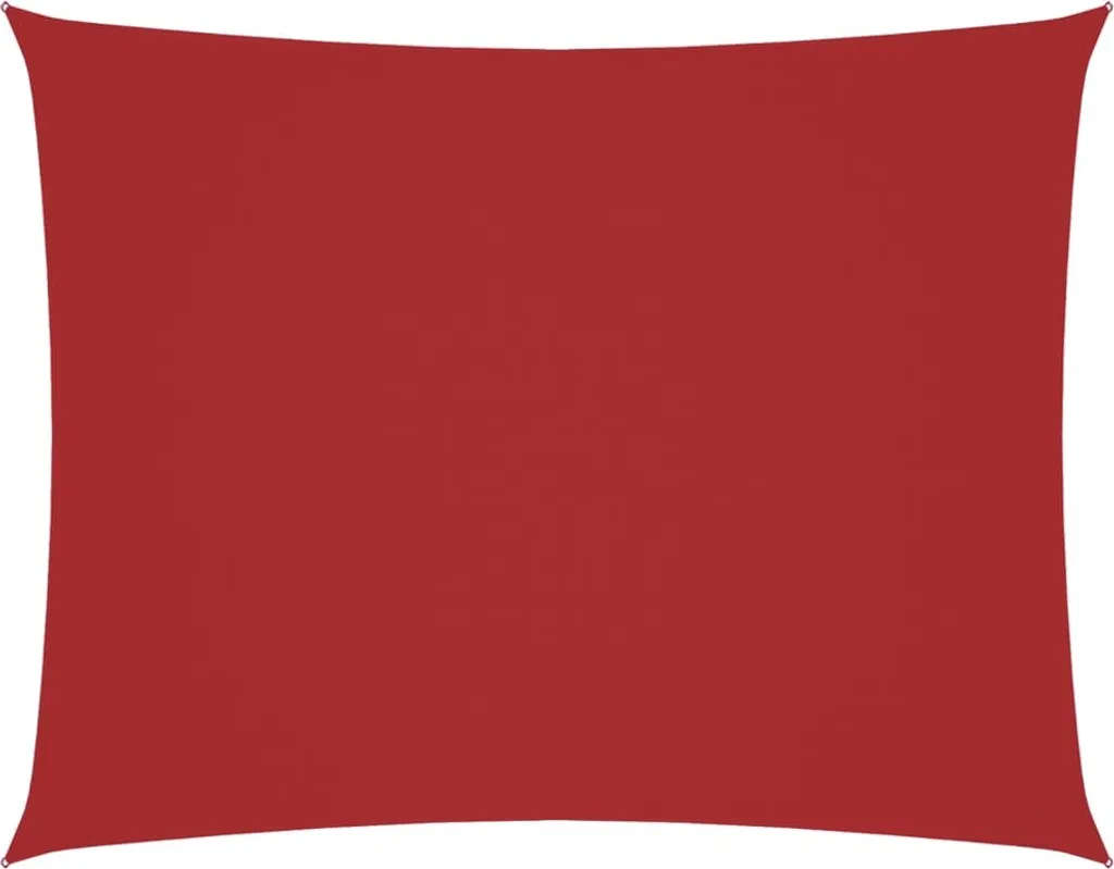 Tenda da sole in tessuto Oxford rettangolare 2x3,5 m rosso