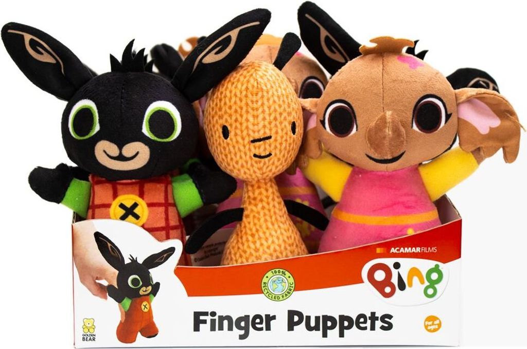 BING A PŘÁTELÉ - prstové loutky asst NEW Obrázek produktu 