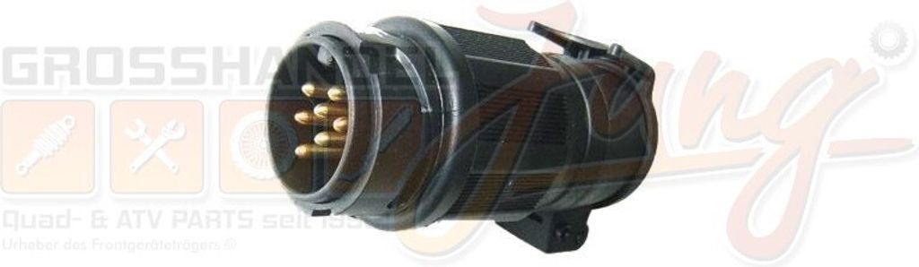 Adapter, 13- auf 7-Pol, Länge 100 mm