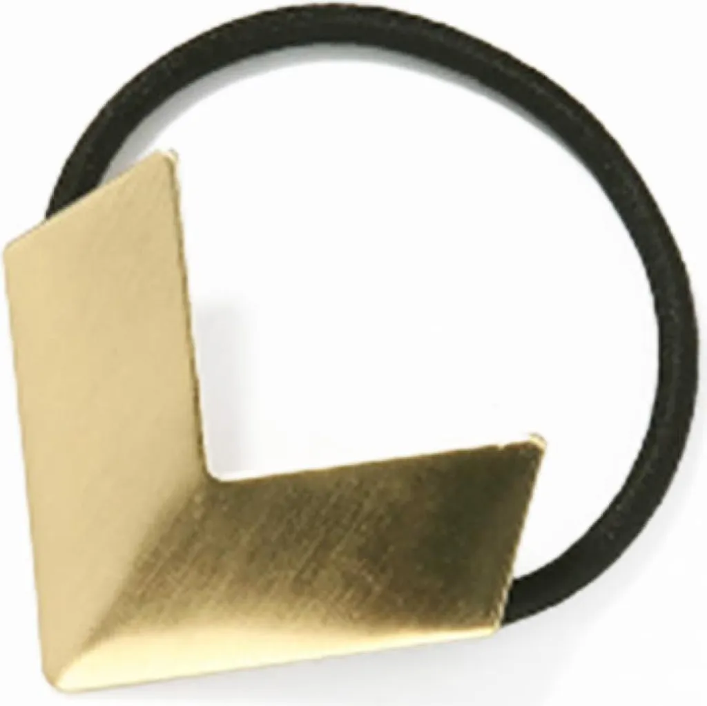 Fascetta per Capelli Oro Motivo Chevron Lucido | Fatta per Brillare