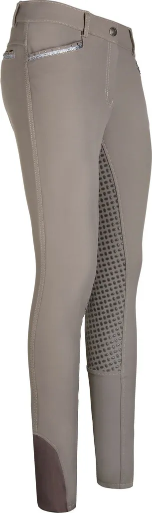 Pantalon d'équitation El Capone SFS Iron avec détails en strass 34