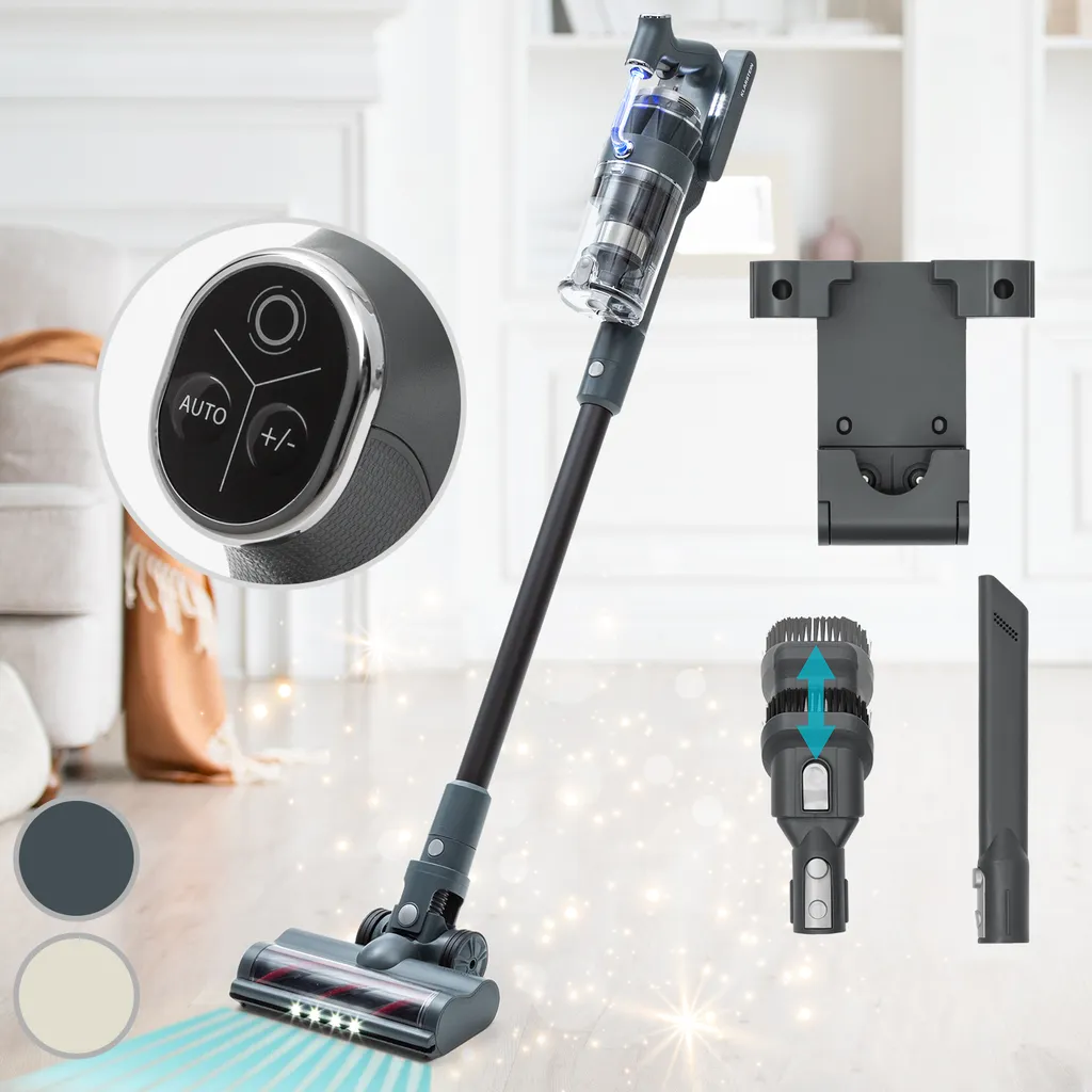 Aspirateur Balai sans Fil avec Capteur de Poussière et Batterie Amovible