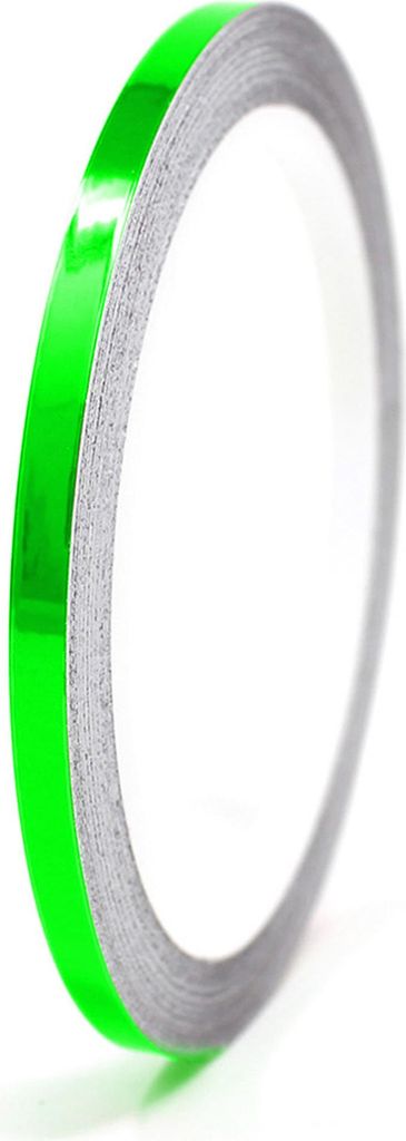 8,5m Zierstreifen 4mm Chrom Grün Auto Motorrad Dekorstreifen Seitenstreifen