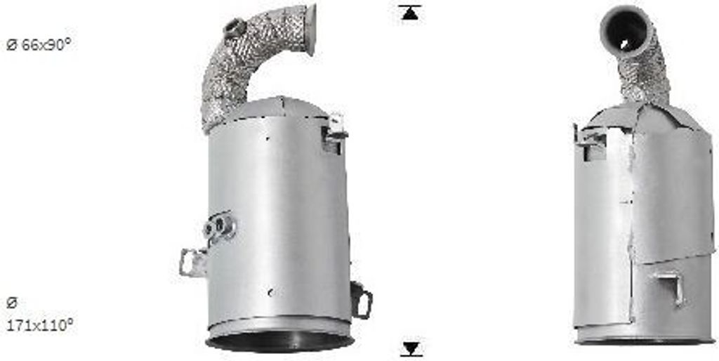 VEGAZ Katalysator Kat passend für PEUGEOT 2008 Kombi (CU) Euro 5 CK-876