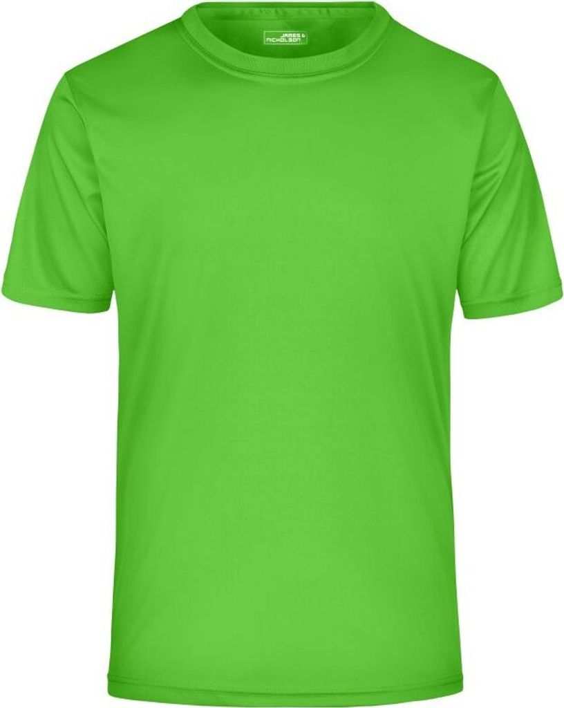 Funktions T-Shirt für Freizeit und Sport lime-green, Gr. XL