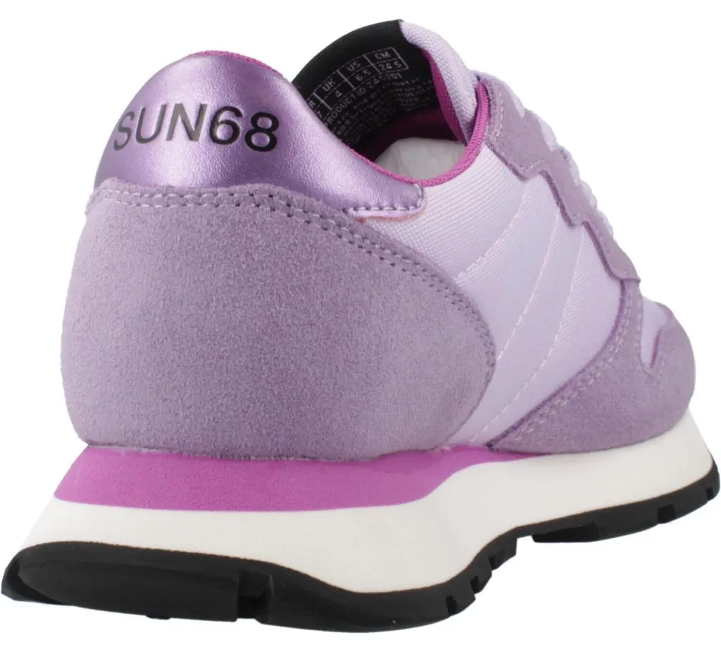 Sun68 Ally Solid Nylon Violet : Baskets de Mode pour Femme Taille 37-41