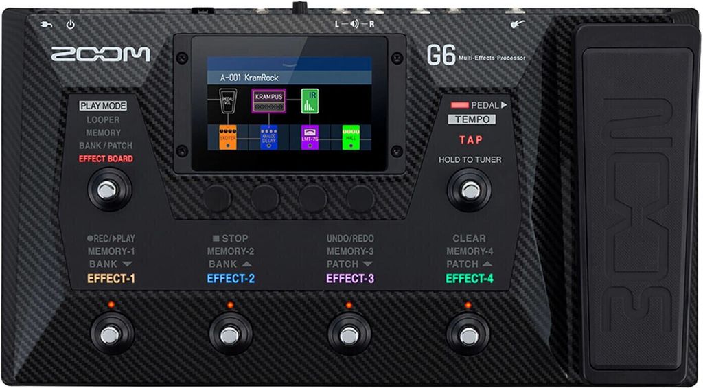G6 Multieffekt Prozessor für Gitarristen
