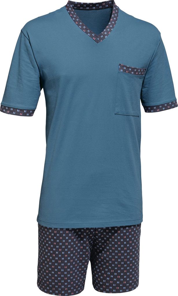 Erwin Müller Herren-Shorty blau 48