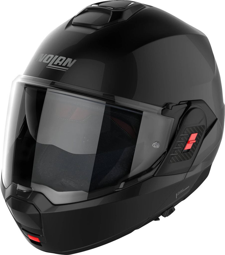 Nolan N120-1 06 Classic N-Com Klapphelm, schwarz, S (56)